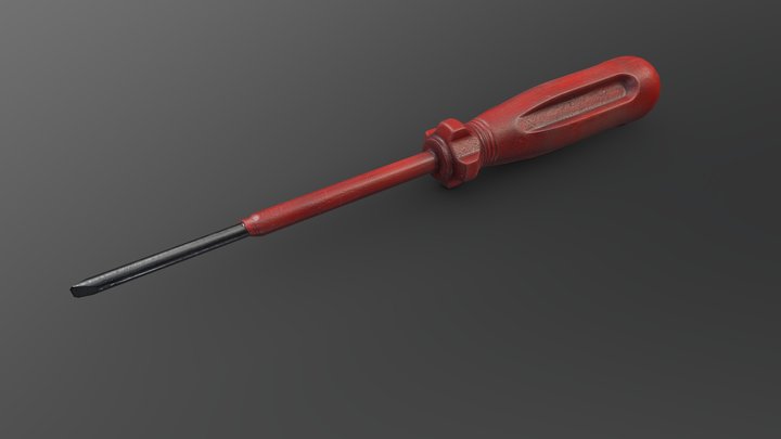 Screwdriver 3D Model
