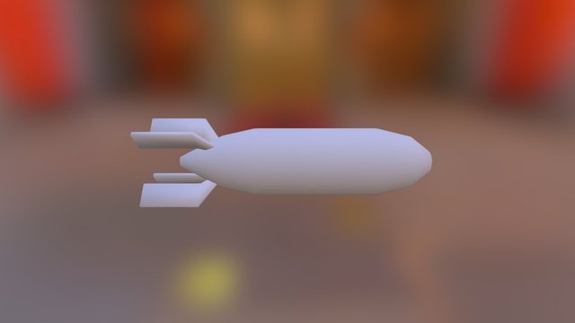 SBD Bomb 3D Model