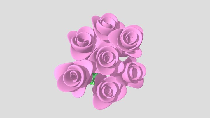 bunch_of_roses 3D Model