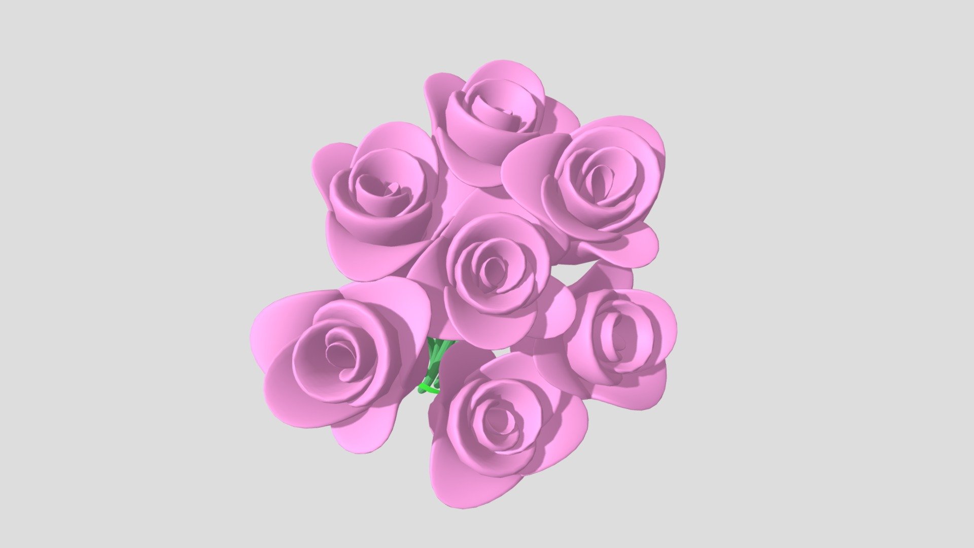 rose 3d print model free