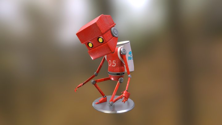 à la manière de Goro Fujita / Tristan Lédé 3D Model