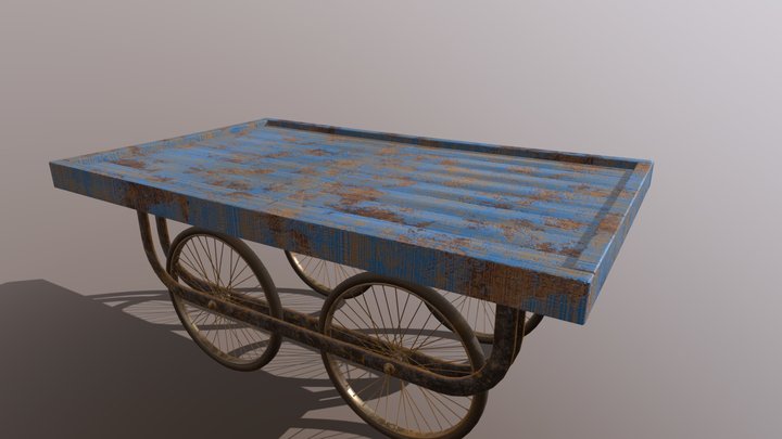 Hand Carriage 3D Model