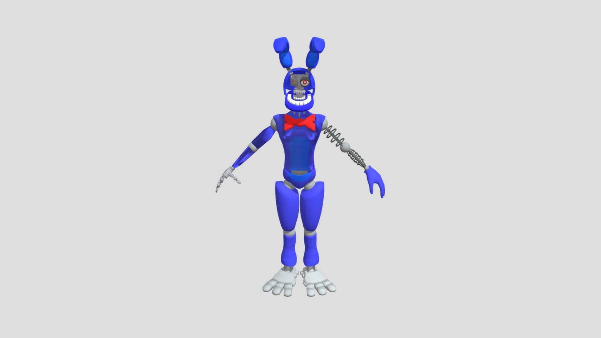 Stylized Withered Bonnie