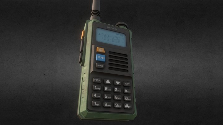 Walkie Talkie \ BT 72.74 3D Model