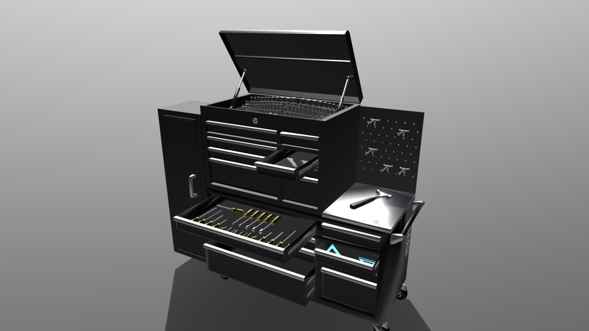 Rolling tool chest v2
