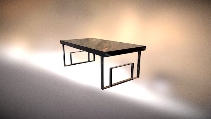 Table 02 – Collection of Furniture 3D Model