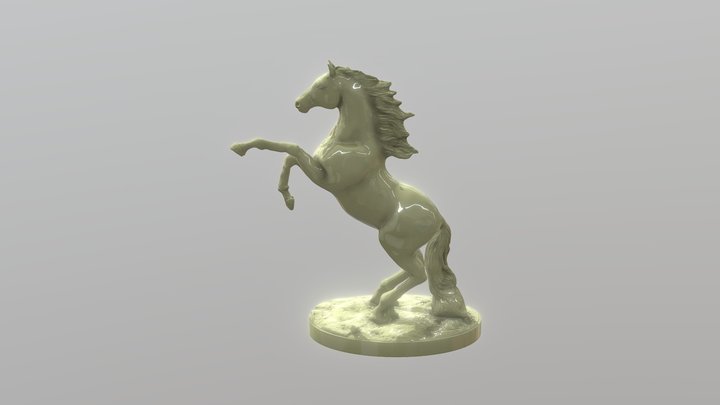 Horse 3D model - Con ngựa 3D 3D Model