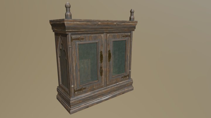 Alchemy Cabinet 3D Model