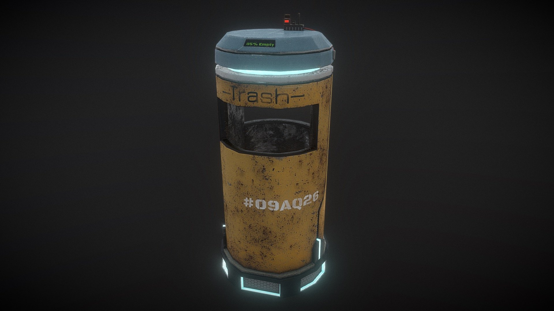 Sci-Fi Trashcan