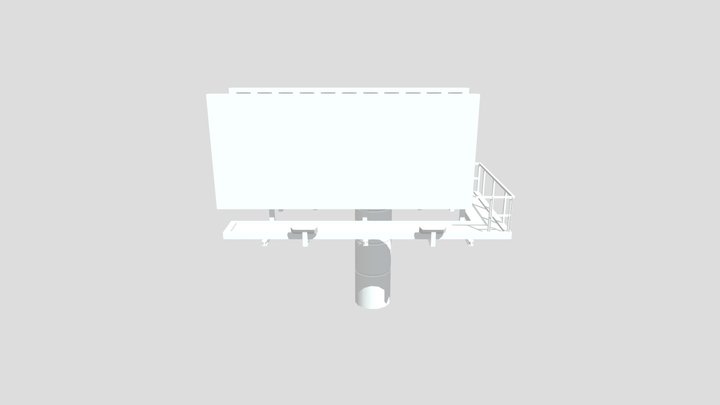 Billboard 3D Model