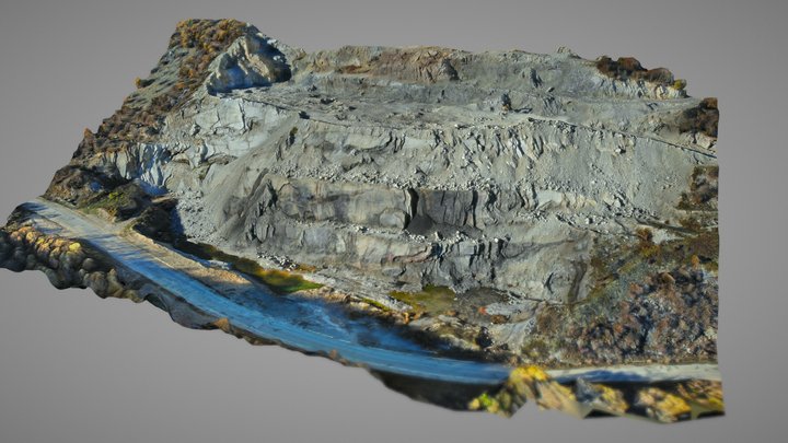 Mining Site 3D Model