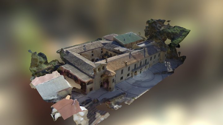 Palazzo Dji no Lens Better alignment 3D Model