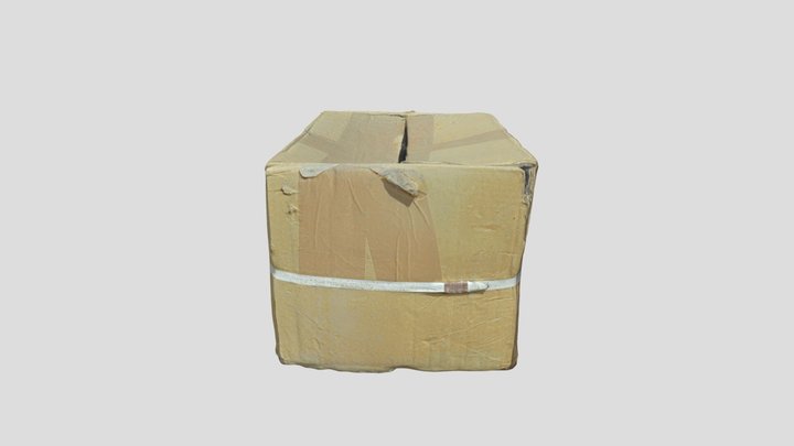 Cardboard_box 3D Model