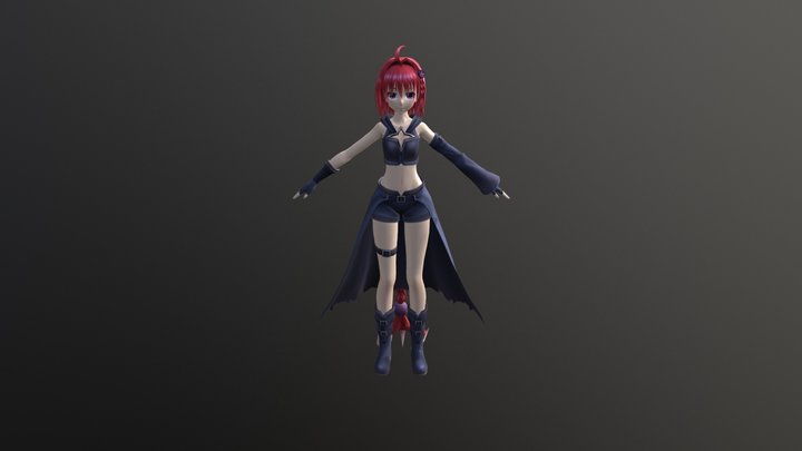 Aya 3D Model