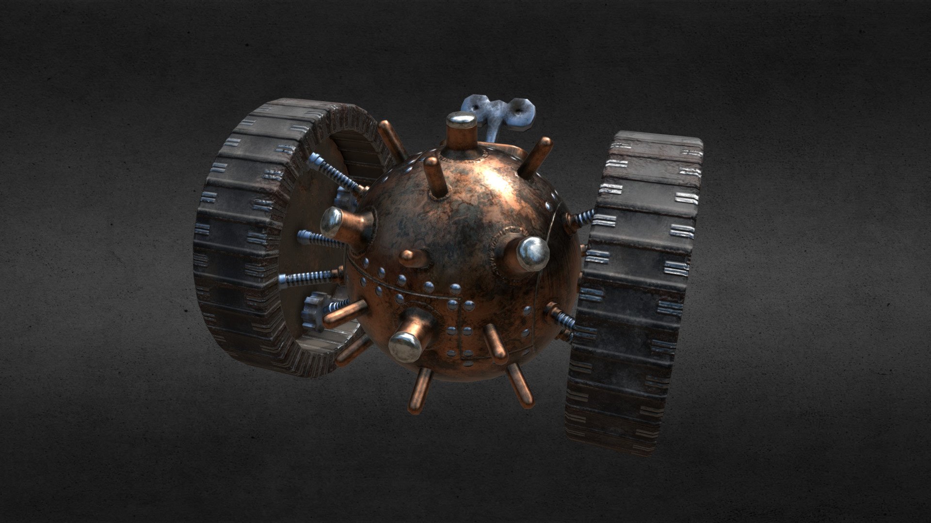Steampunk Wheelmine