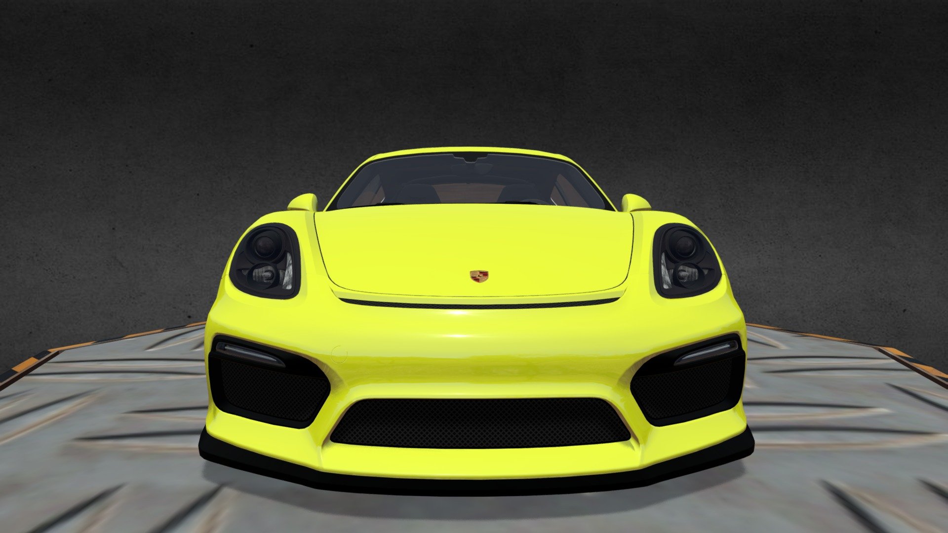 Porsche Cayman 2017 - Download Free 3d Model By Andreo12 [1479234 