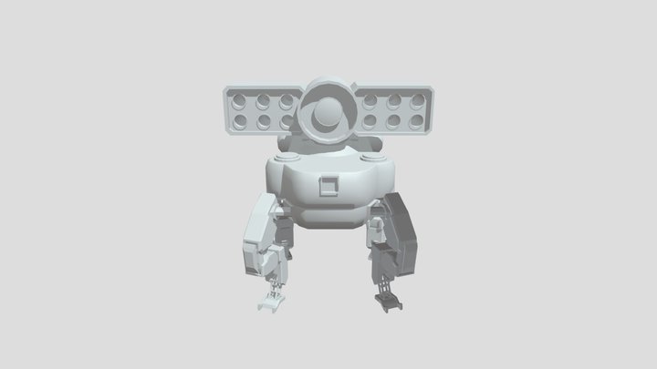 Mecha 3D Model