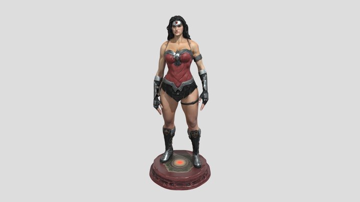 Warrior Princess 3D Model