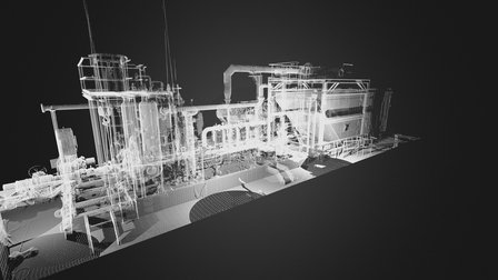 Compression Skid 3D Model