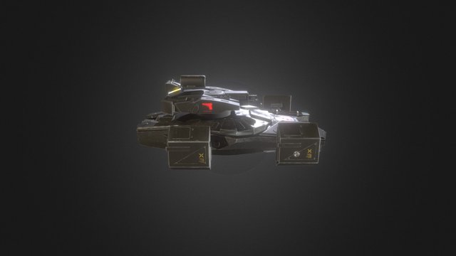 PREDATOR hovertank (1 gen.) 3D Model