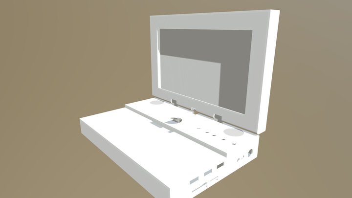 Laptop from Raspberry pi 3 3D Model
