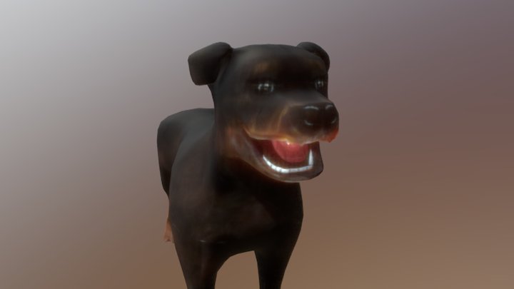 DOG 3D Model