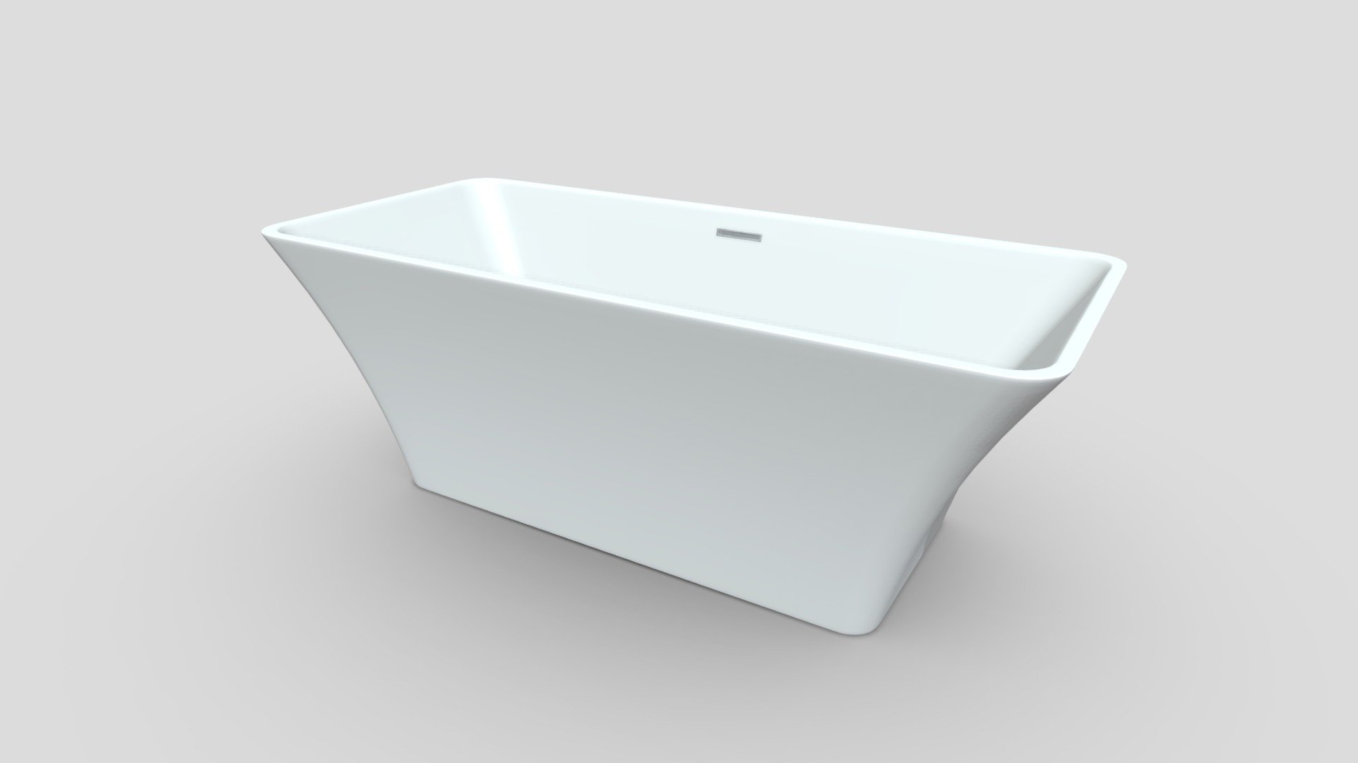 Freestanding Bathtub - 3D model by 3DHomeStore [147e32c] - Sketchfab