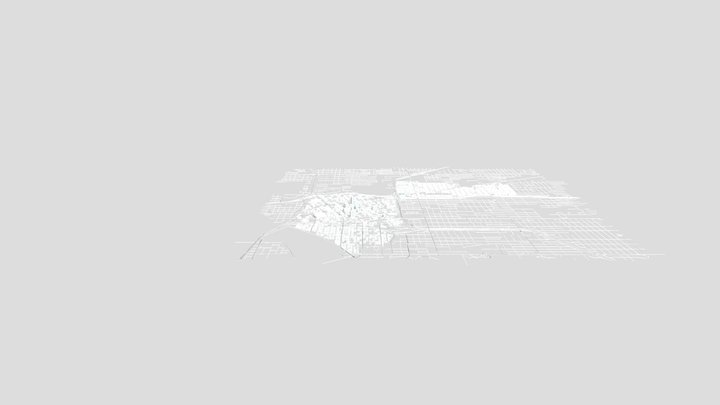 property map WIP 3D Model