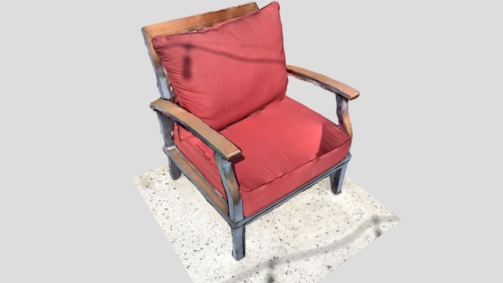 Patio Chair 3D Model