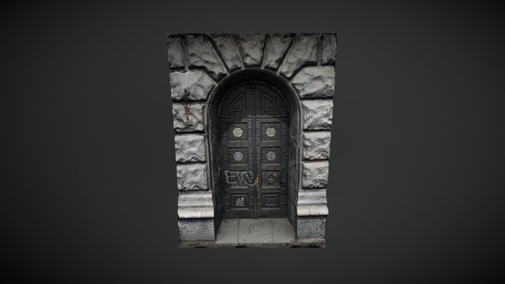 old door 3D Model