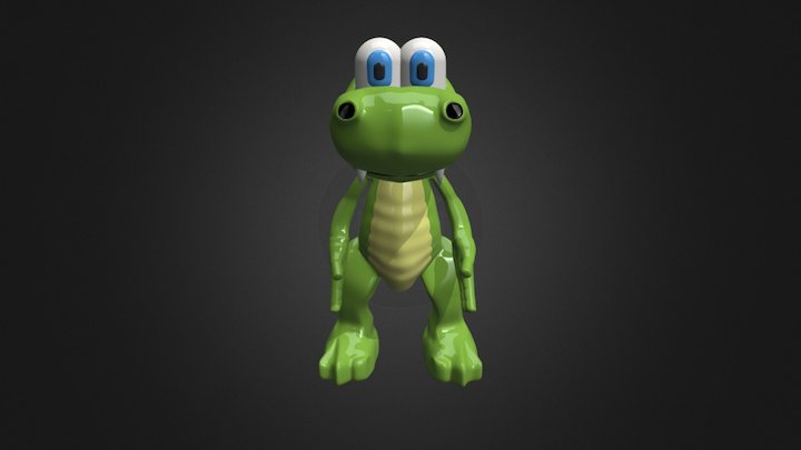 Croc 3D Model
