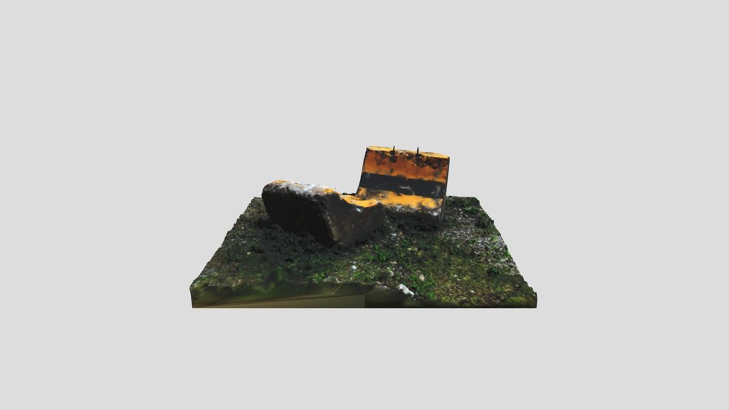 Scan Broken Stone Roadblock