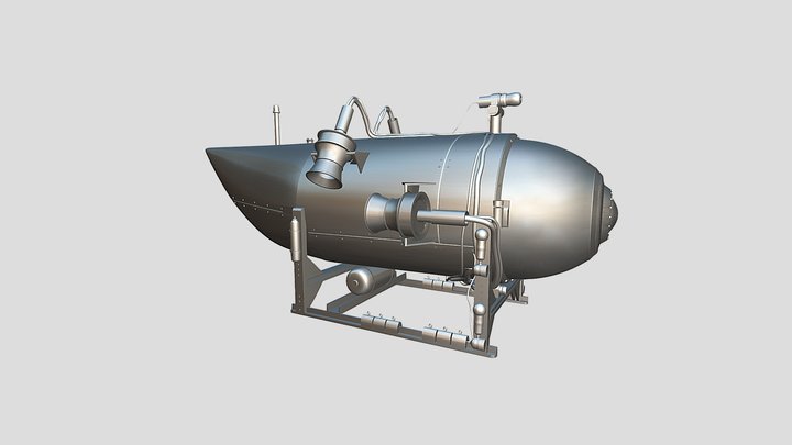 Titan Sub (OceanGate) 3D Model