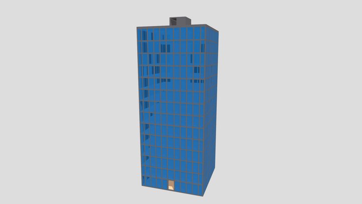 Roblox Classic City Building 3D Model