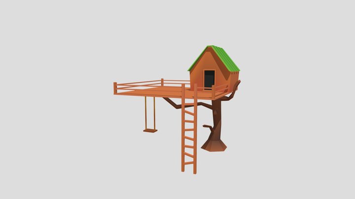 Tree House 3D Model