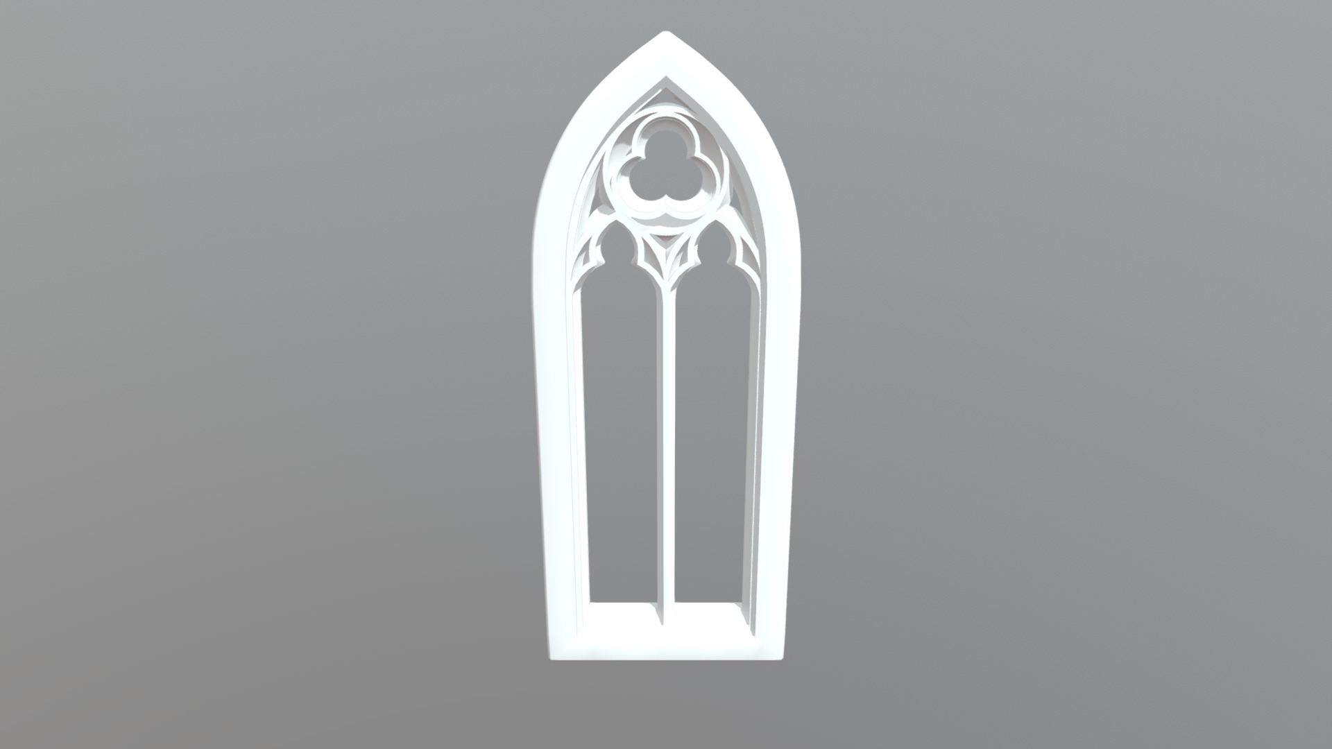 Small Gothic Window - 3D model by antinousart [1484d4e] - Sketchfab
