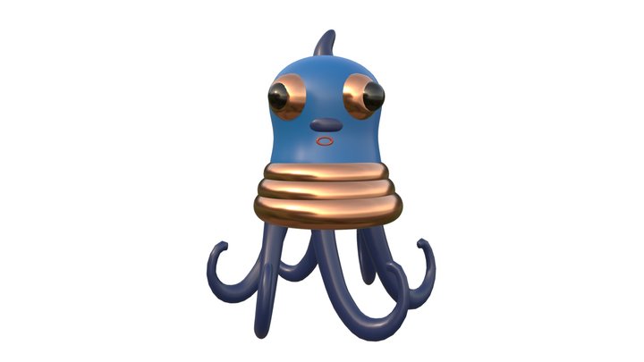 octopus 3D Model