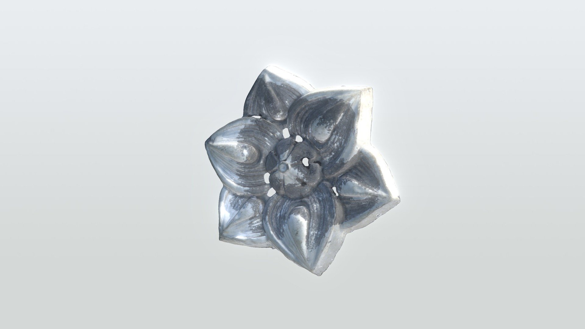 Zinc Rosette 1