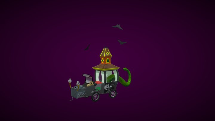 CUPE MAL ASSOMBRADO 3D Model