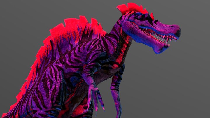 JWTG Level 40 Spinosaurus – Modello 3D gratuito STL