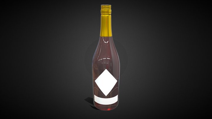 Wine_Bottle 3D Model