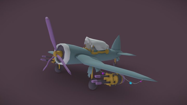 Jinx Winx Plane - WIP 3D Model