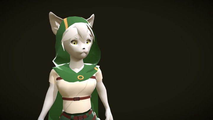 Cindy [Ni Nu Kuni Character OC] 3D Model