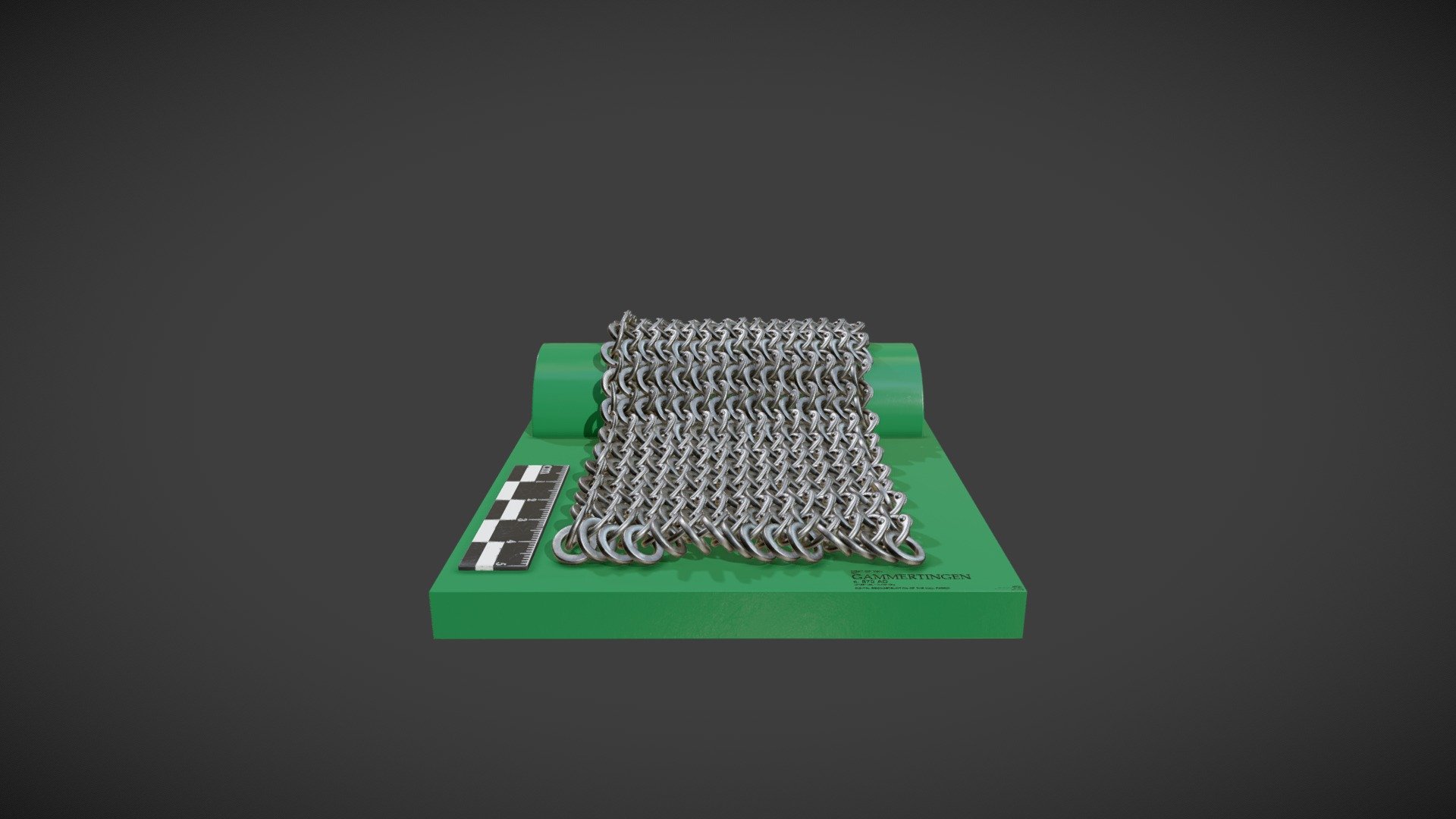 Gammertingen mail fabric: 3D reconstruction