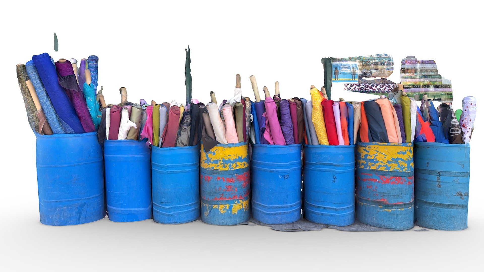 Fabric Bins 3D model by Stuart Rosenberg (s2rosenberg) [148ac8d