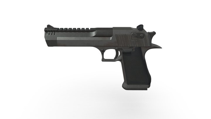 desert eagle gun 3D Model