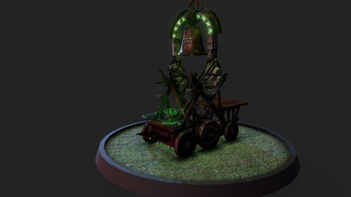 Screaming Bell 3D Model