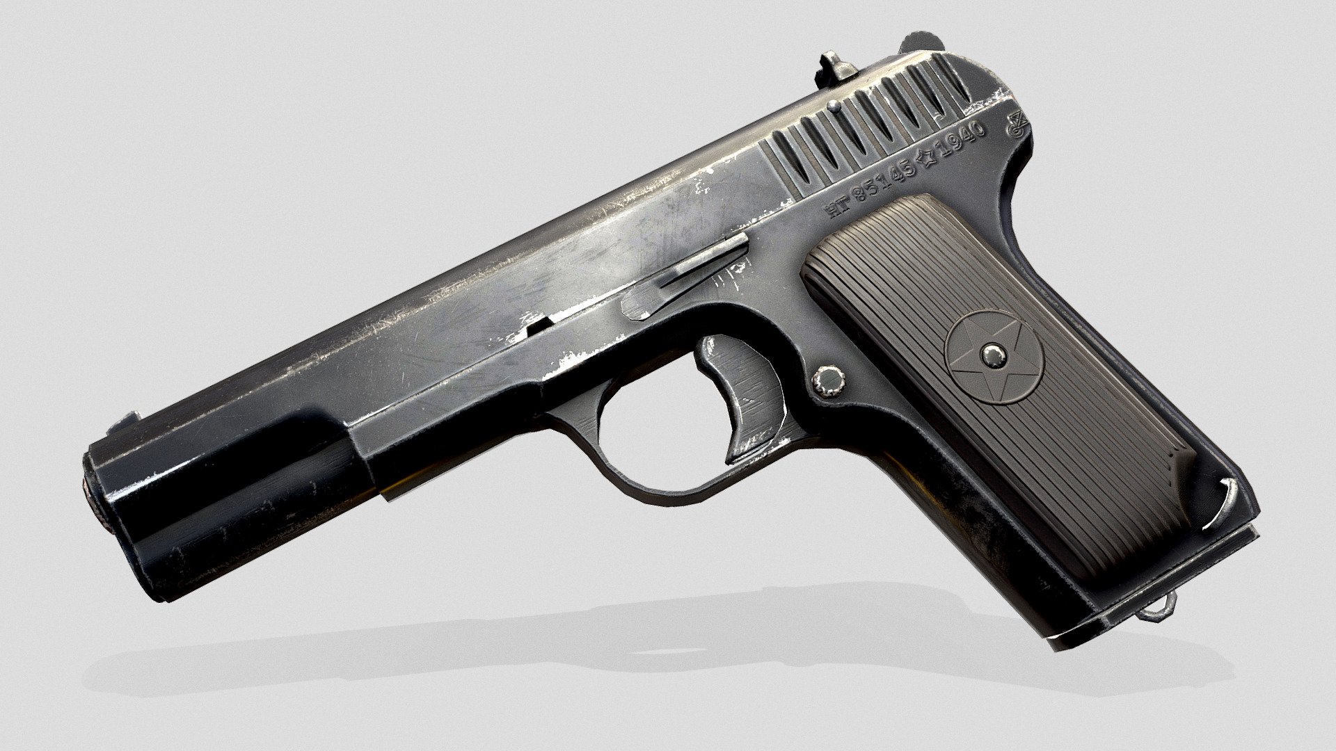 TT pistol - Download Free 3D model by Yu_wl