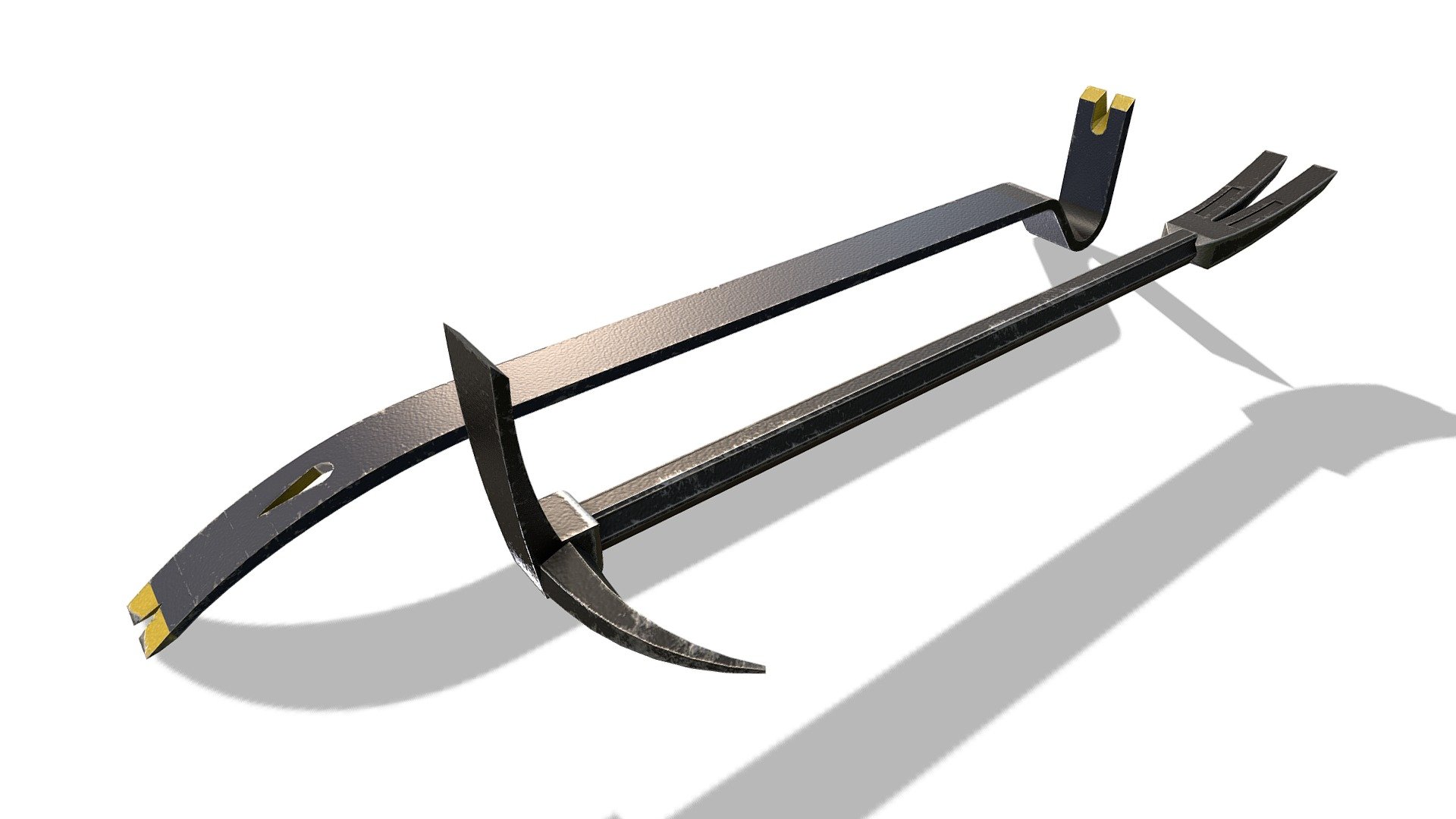 Crowbar - Buy Royalty Free 3D model by Studio Lab (@studiolab.dev ...