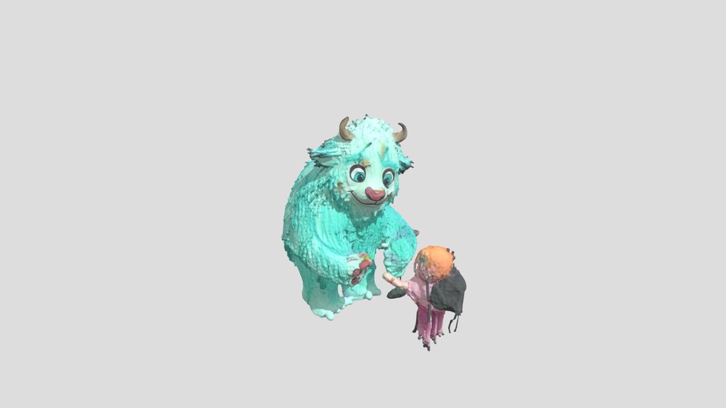 Álbum ilustrado. Personaje + escena